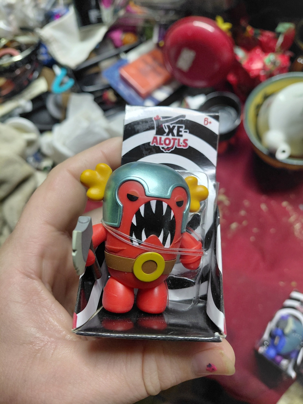 Axe-Alotls Series 1 collectible vinyl figures  unique axolotl Gladheateher